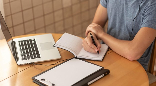 writing content image