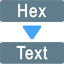 Hex text