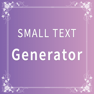 Small Text Generator