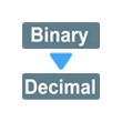 Binary to Decimal Converter