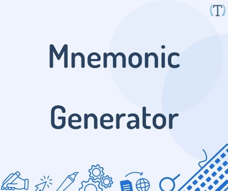 Mnemonic Generator