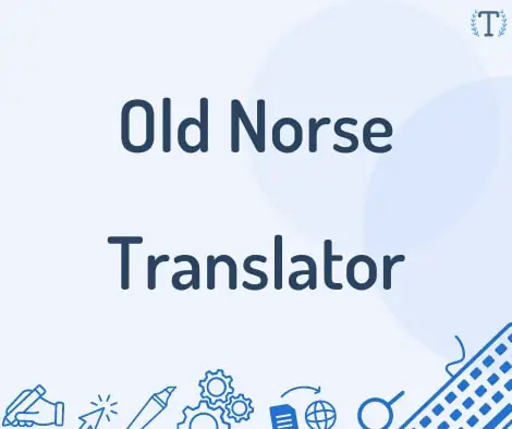 Old Norse Translator