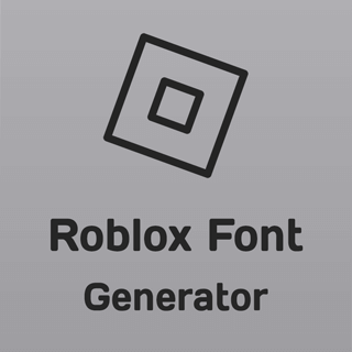 Roblox Font Generator