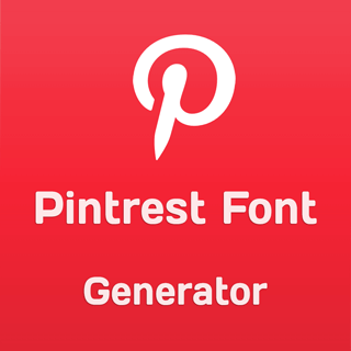 Pinterest Font Generator