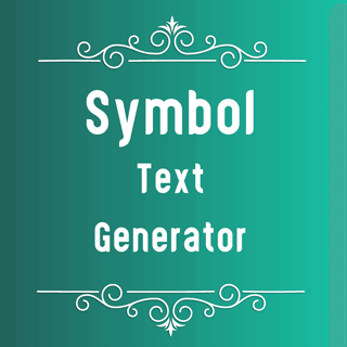 Symbol Text Generator