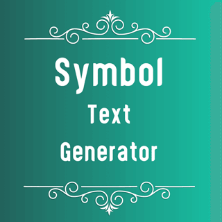 symbol text generator