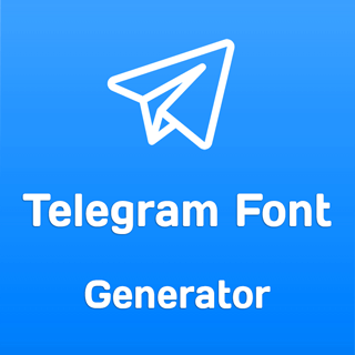 Telegram Font Generator