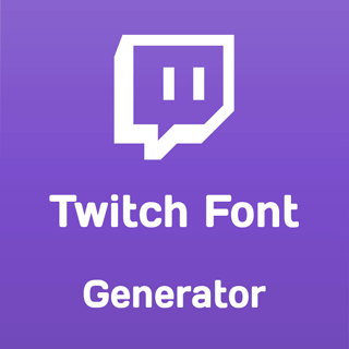 Twitch Font Generator