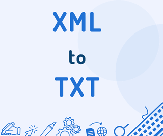 XML to Text Converter Tool | Convert XML to TXT File