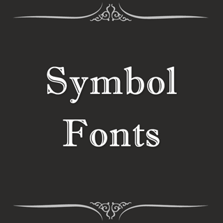 Symbols Fonts